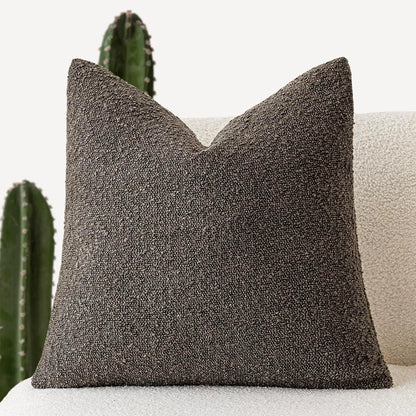Tactila - Textured Square Throw Pillow Cover