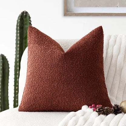 Tactila - Textured Square Throw Pillow Cover