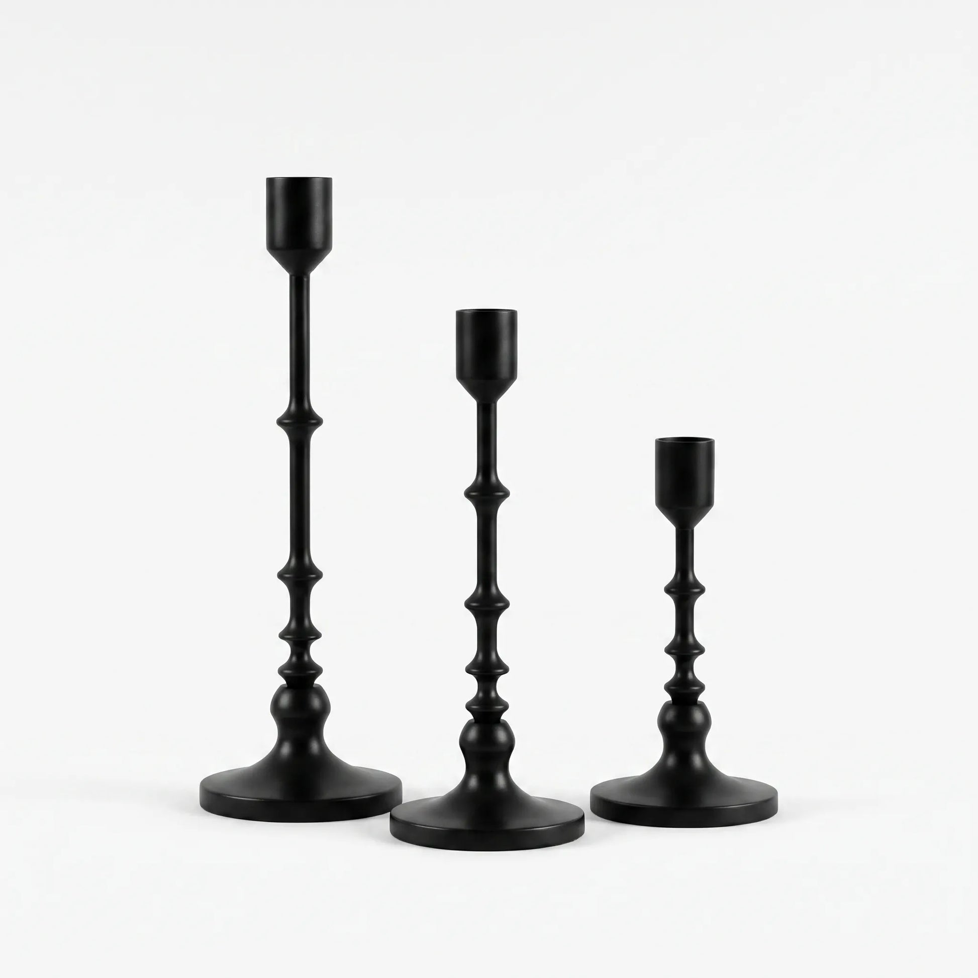 Taperis - Staggered Bullet Stem Taper Candle Holder
