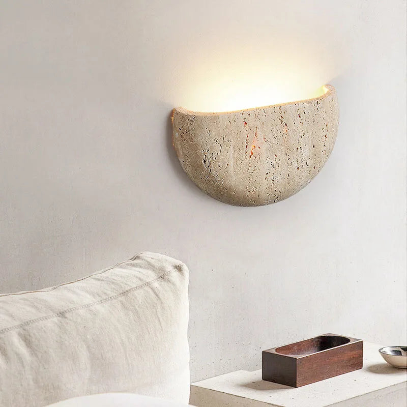 Terrath - Half-Dome Textured Wall Sconce
