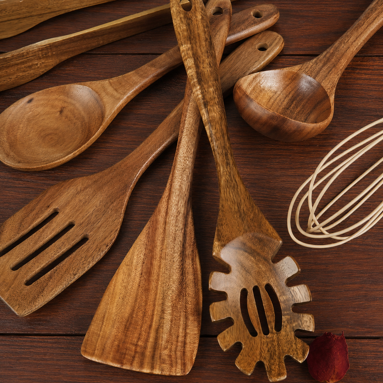 TimberToss - 7-Piece Kitchen Utensil Set