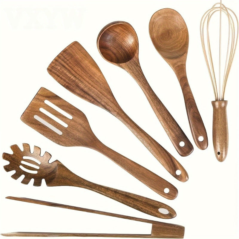 TimberToss - 7-Piece Kitchen Utensil Set