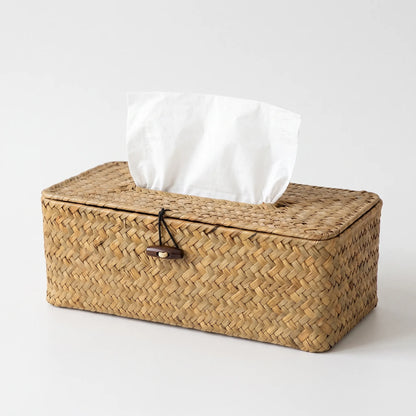 Tissari - Woven Rectangular Tissue Box Holder