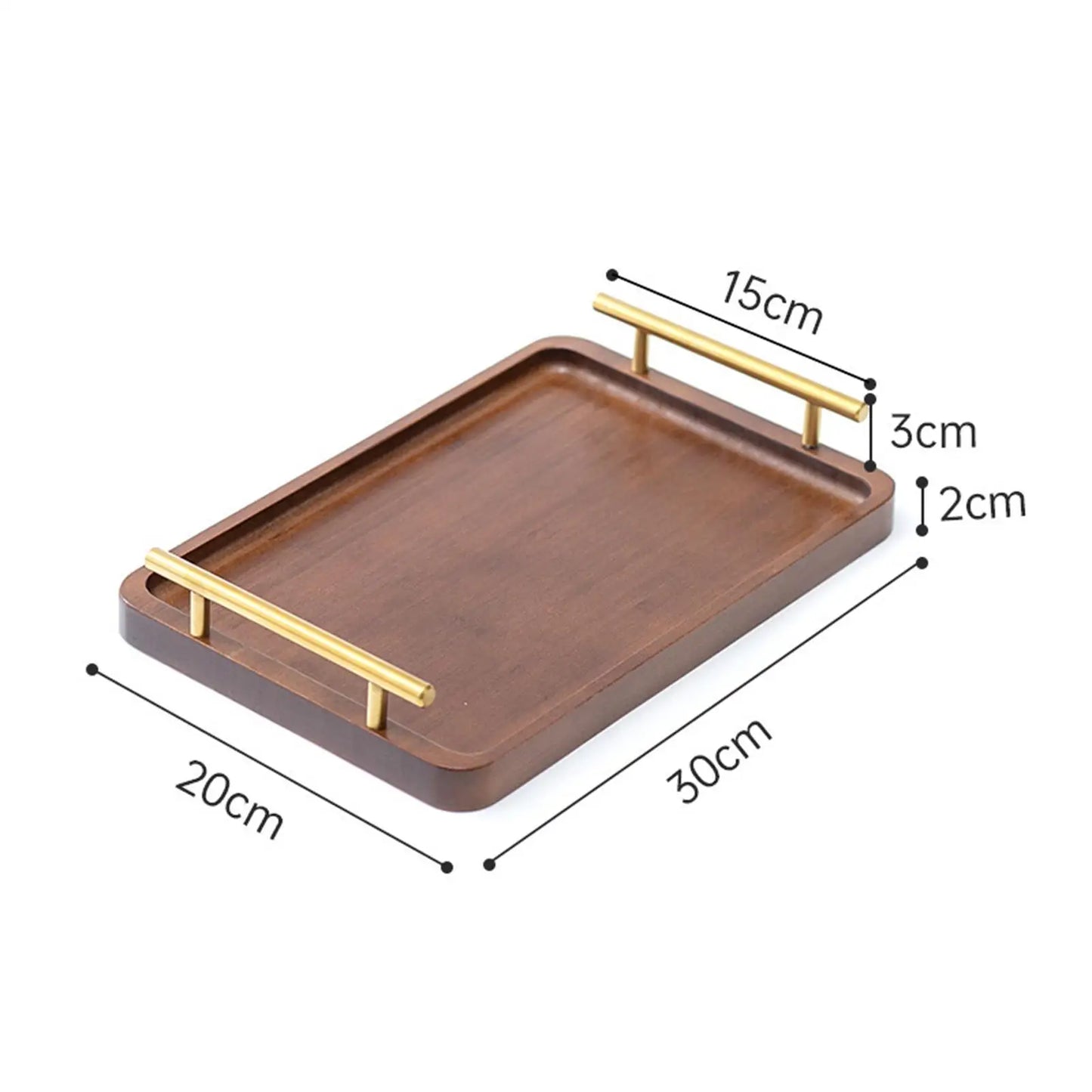 Trayvia - Rectangular Modern Daily Serving Tray