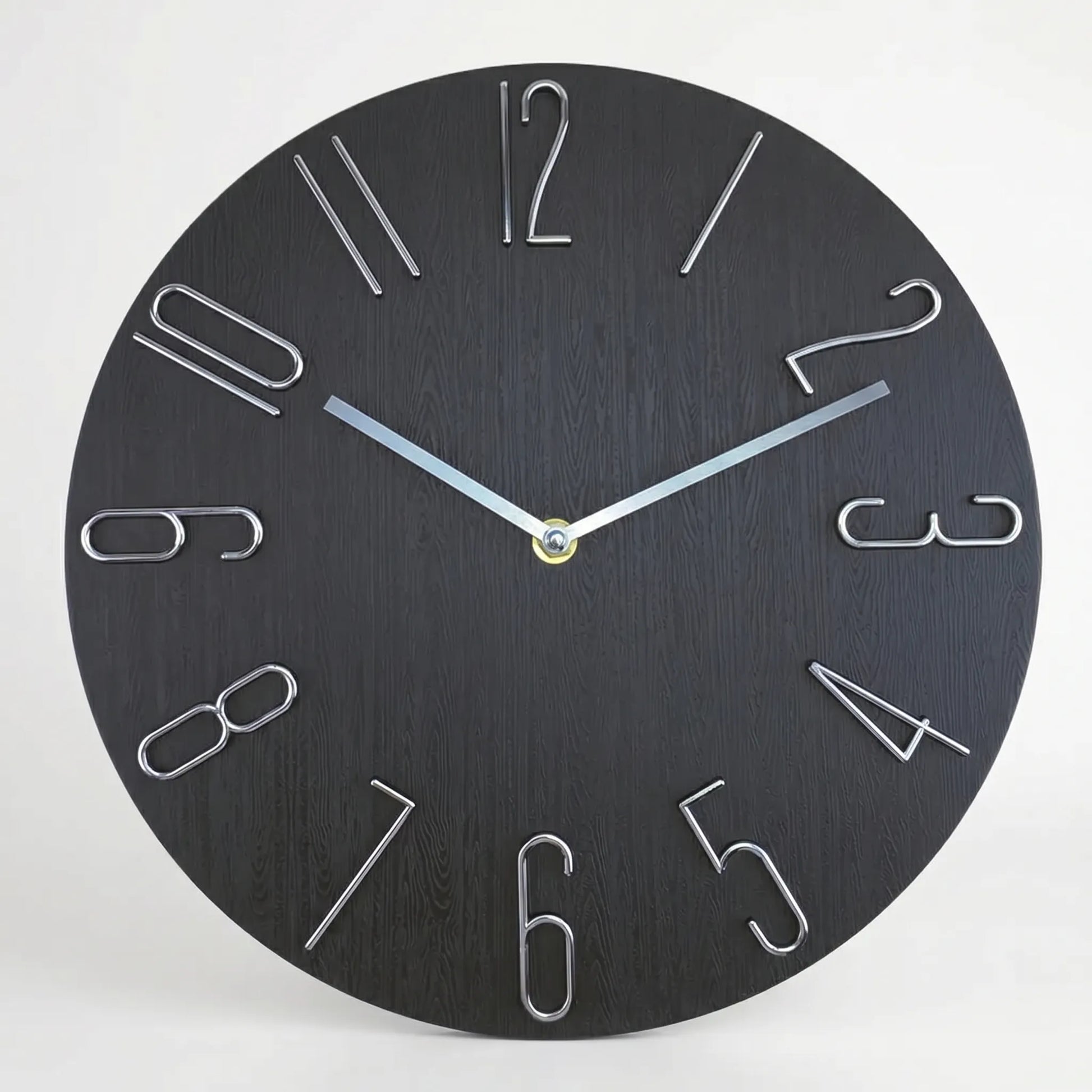 Veklaro - Silent Quartz Wall Clock Without Second Hand