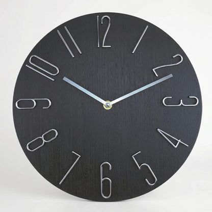 Veklaro - Silent Quartz Wall Clock Without Second Hand