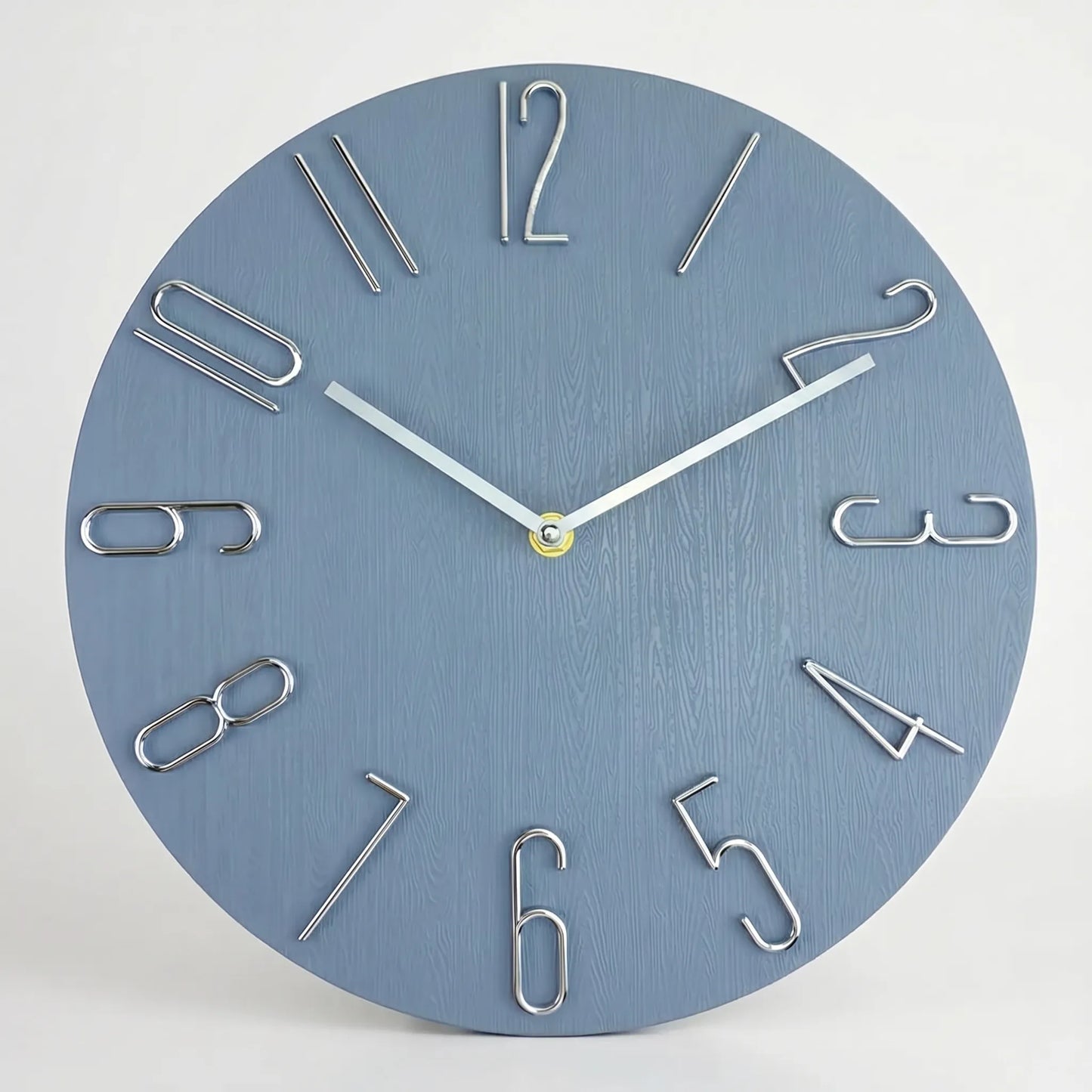Veklaro - Silent Quartz Wall Clock Without Second Hand