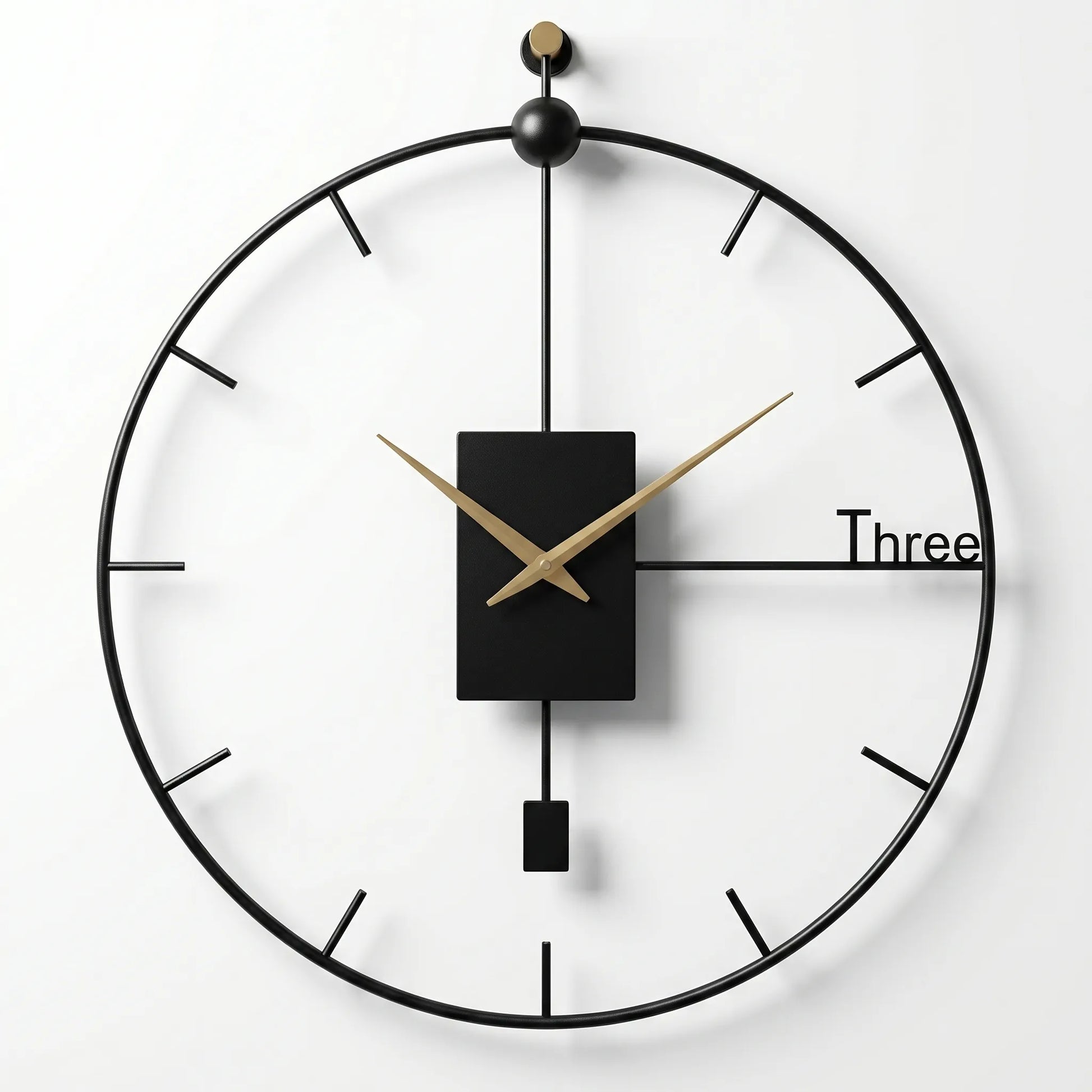Vellora - Large Minimalist Wall Clock