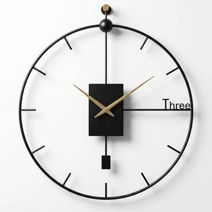 Vellora - Large Minimalist Wall Clock