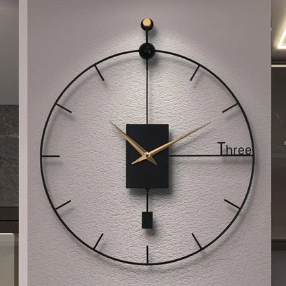 Vellora - Large Minimalist Wall Clock