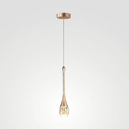 Velora - Modern Teardrop Crystal Pendant Lamp