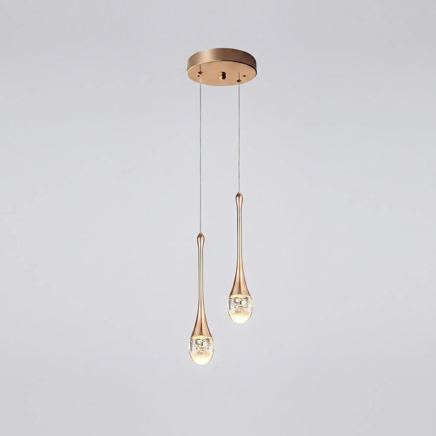 Velora - Modern Teardrop Crystal Pendant Lamp