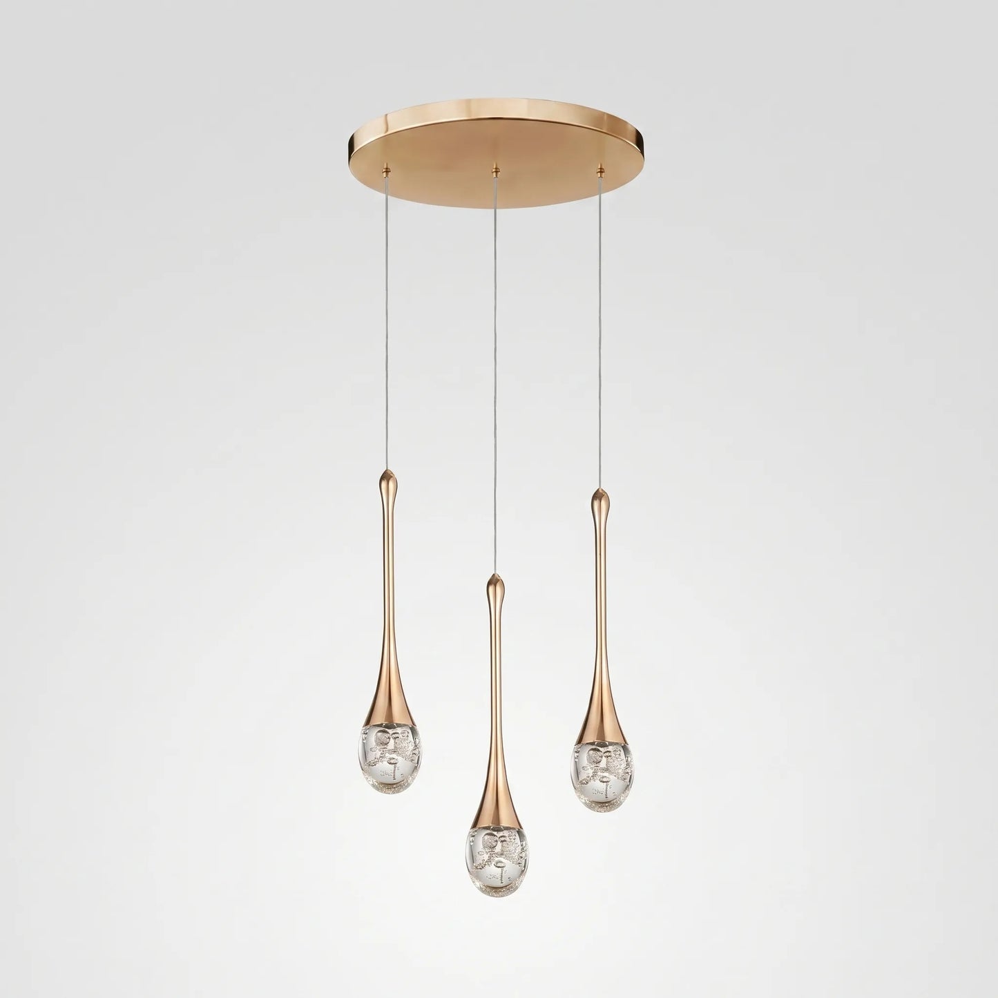 Velora - Modern Teardrop Crystal Pendant Lamp