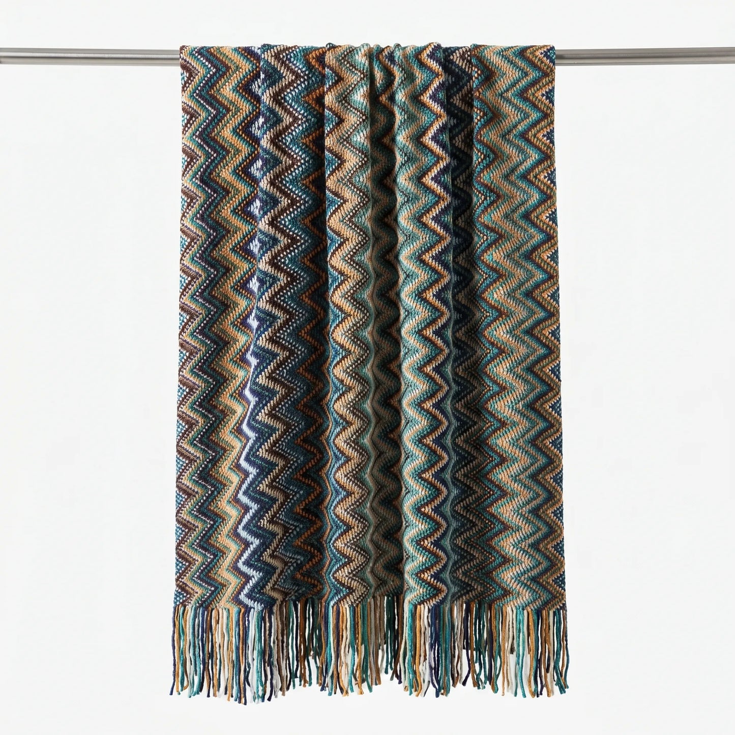 Vivalis - Knitted Patterned Throw