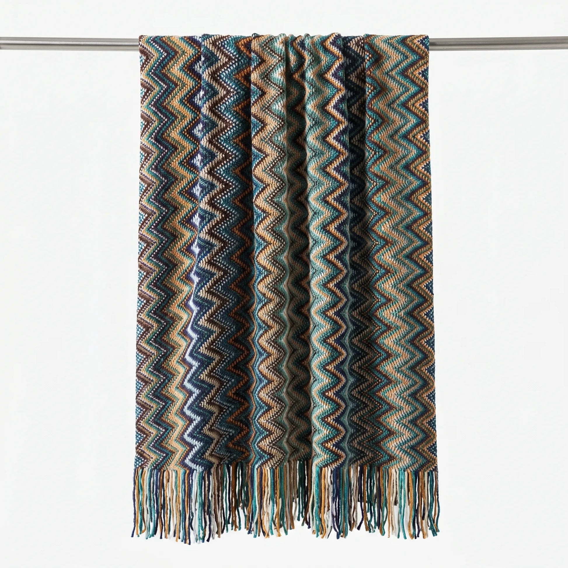 Vivalis - Knitted Patterned Throw