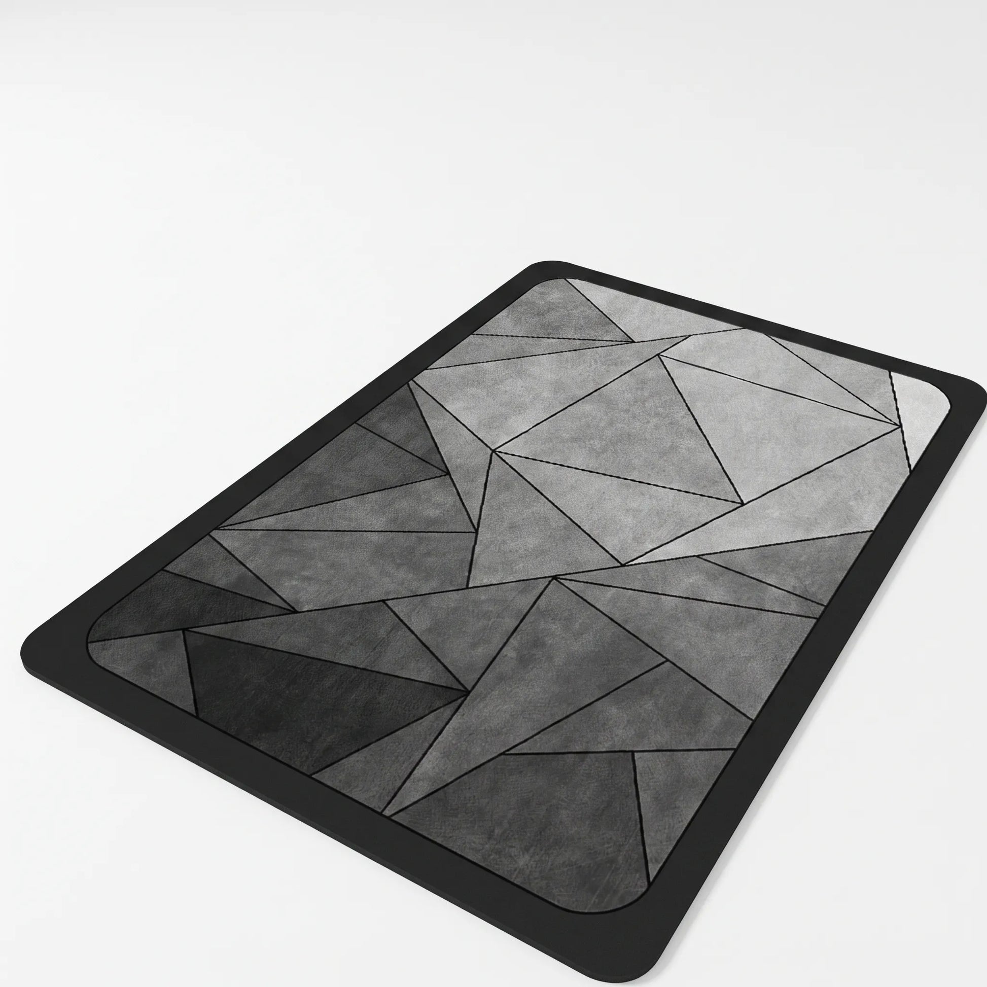 Vixona - Geometric Patterned Absorbent Floor Mat