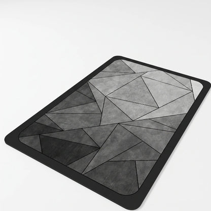 Vixona - Geometric Patterned Absorbent Floor Mat