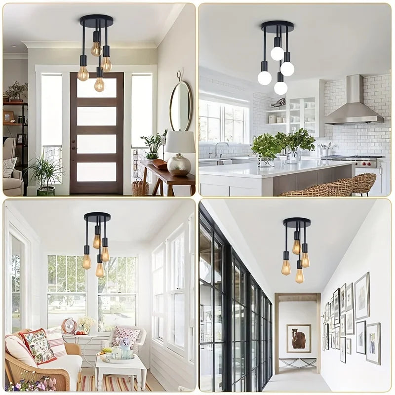 Voltax - Modern 4-Light ceiling Fixture
