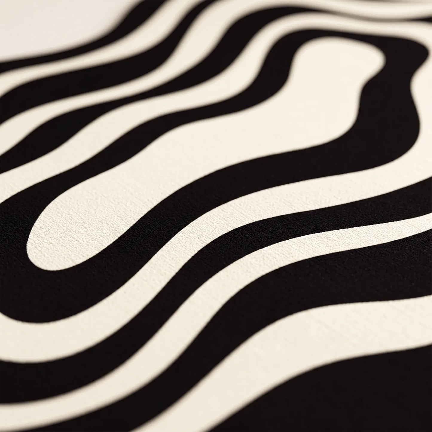 Vylura - Irregular Wavy Pattern Absorbent Bathroom Mat