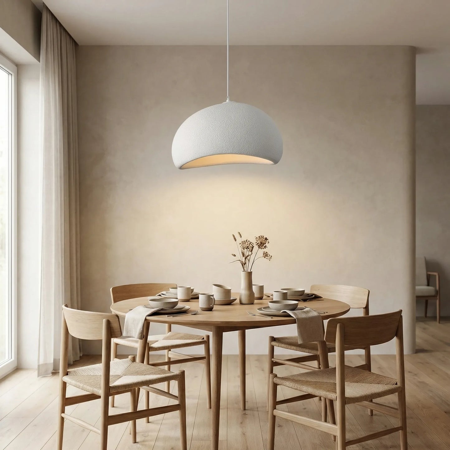 Wabiru - Japandi Style Ceiling Pendant Lamp