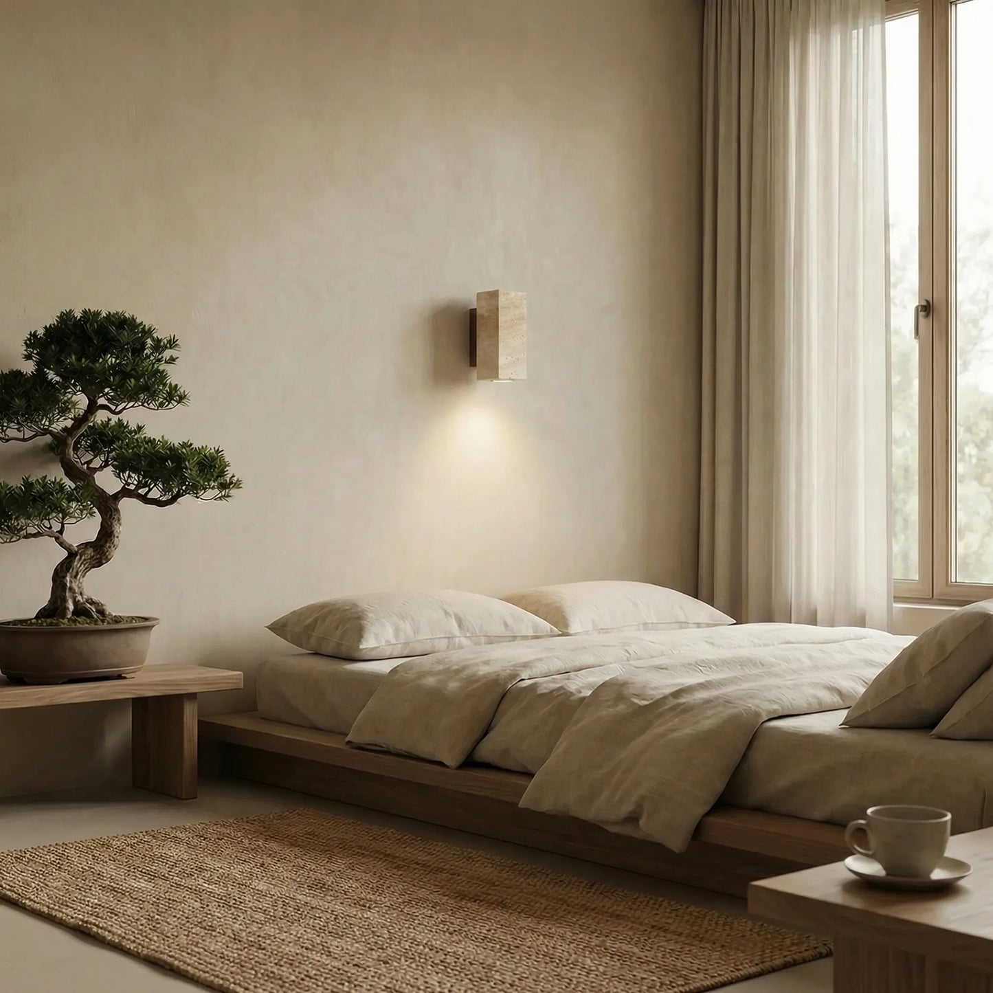 Wabisconce - Japanese Wabi-Sabi Style Wall Sconce
