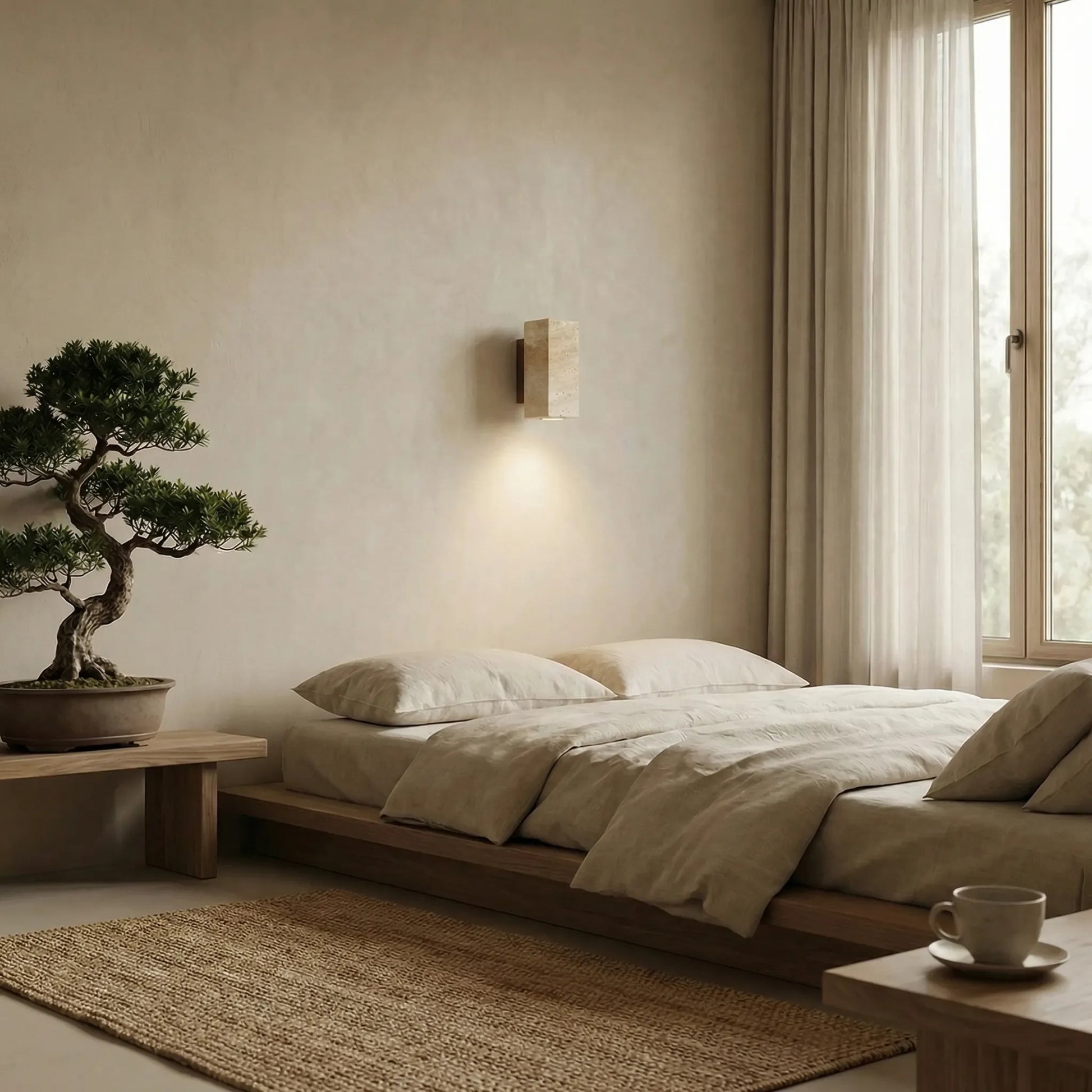 Wabisconce - Japanese Wabi-Sabi Style Wall Sconce