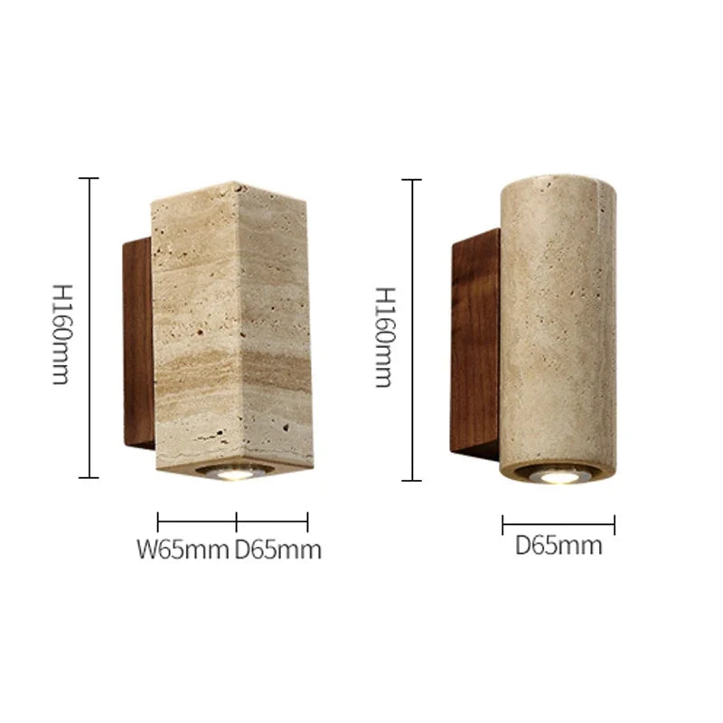Wabisconce - Japanese Wabi-Sabi Style Wall Sconce
