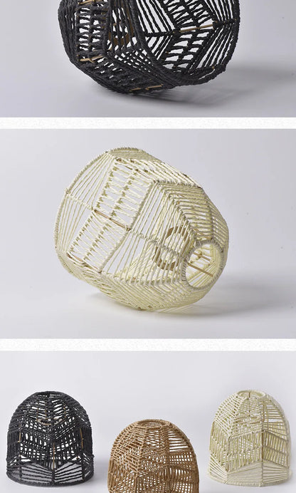 Wovara - Rustic Hanging Light Fixture