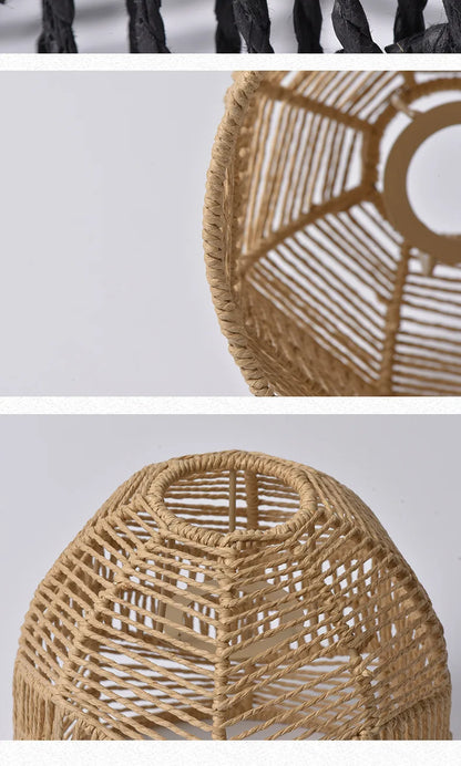 Wovara - Rustic Hanging Light Fixture