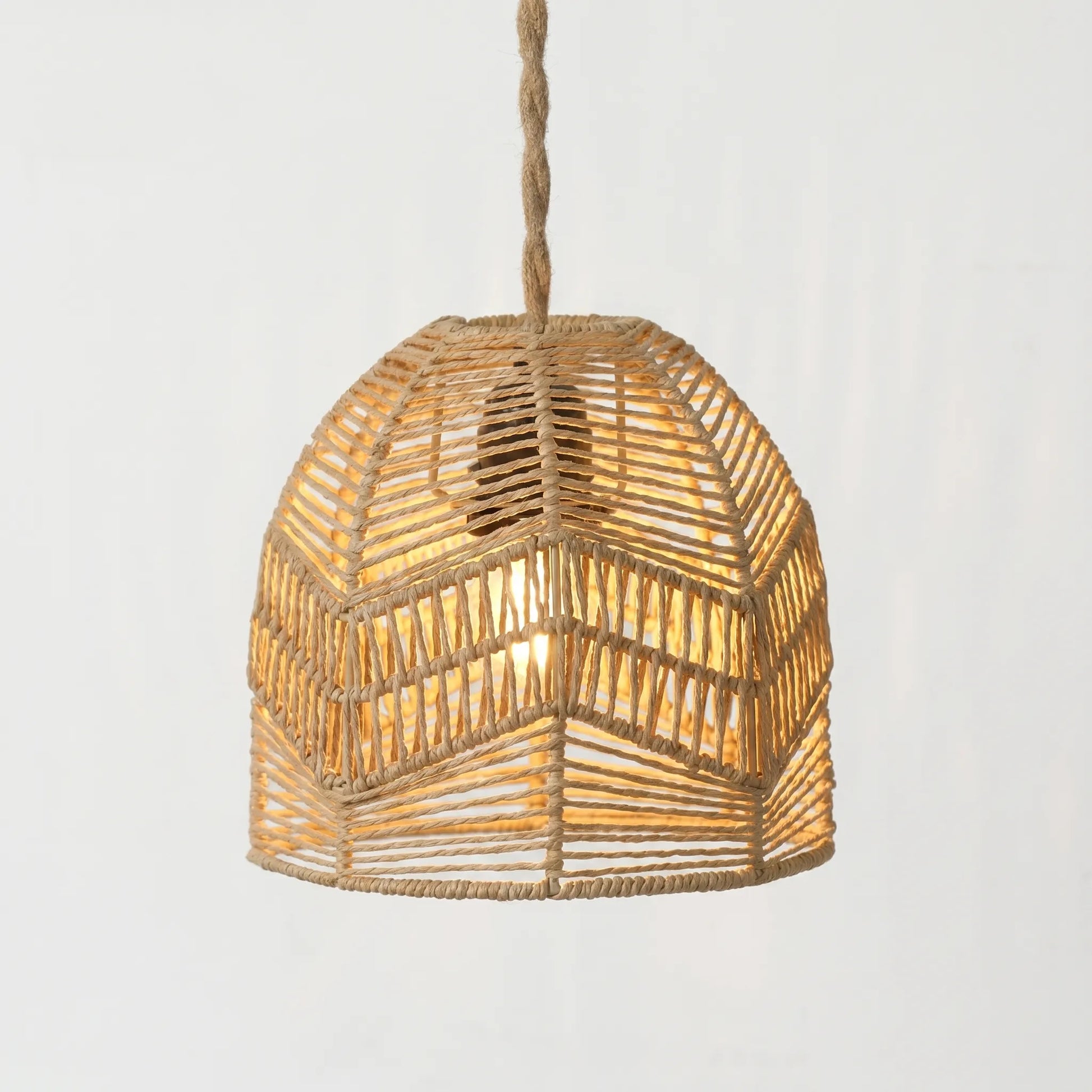 Wovara - Rustic Hanging Light Fixture