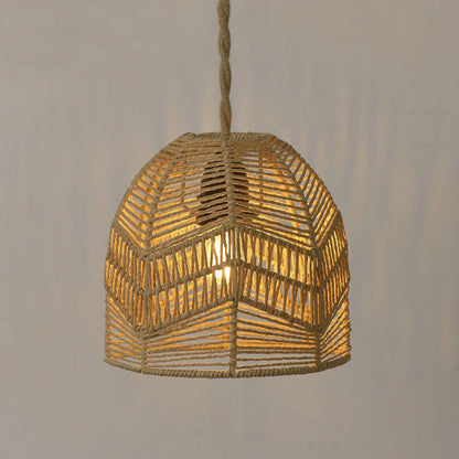 Wovara - Rustic Hanging Light Fixture
