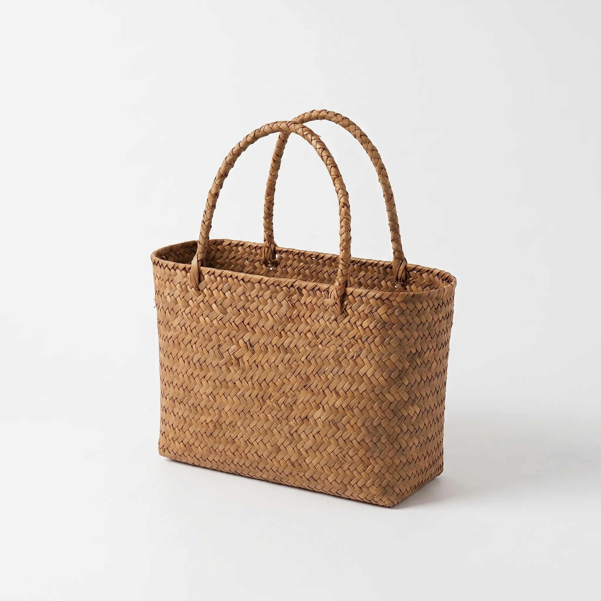 Wovex - Rustic Woven Rectangular Storage Basket