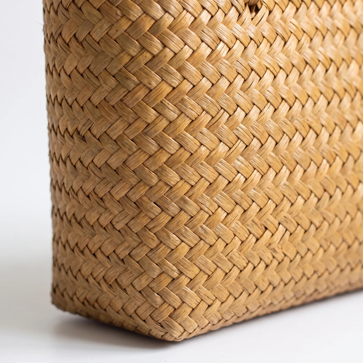 Wovex - Rustic Woven Rectangular Storage Basket
