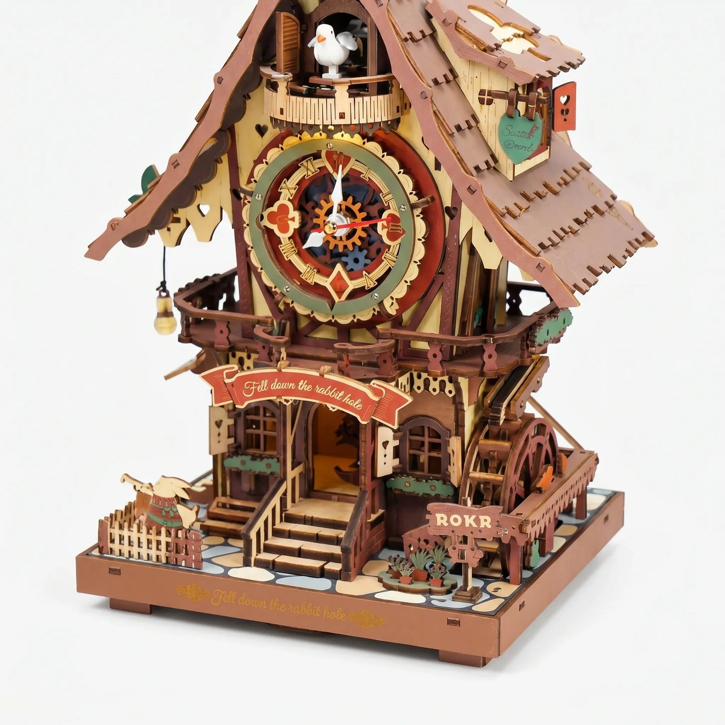 Wundertick - 3D mechanical Wooden Cuckoo Clock Kit