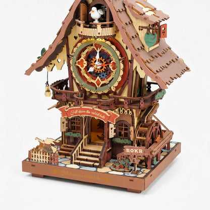 Wundertick - 3D mechanical Wooden Cuckoo Clock Kit