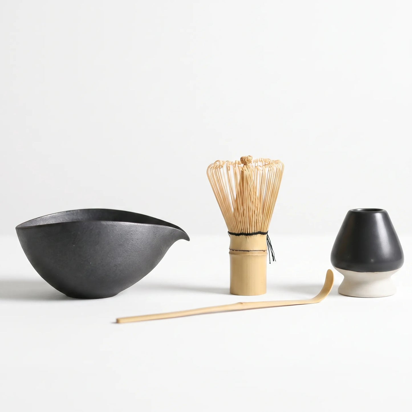 Zenova - Minimalist Four-Piece Matcha Green Tea Set