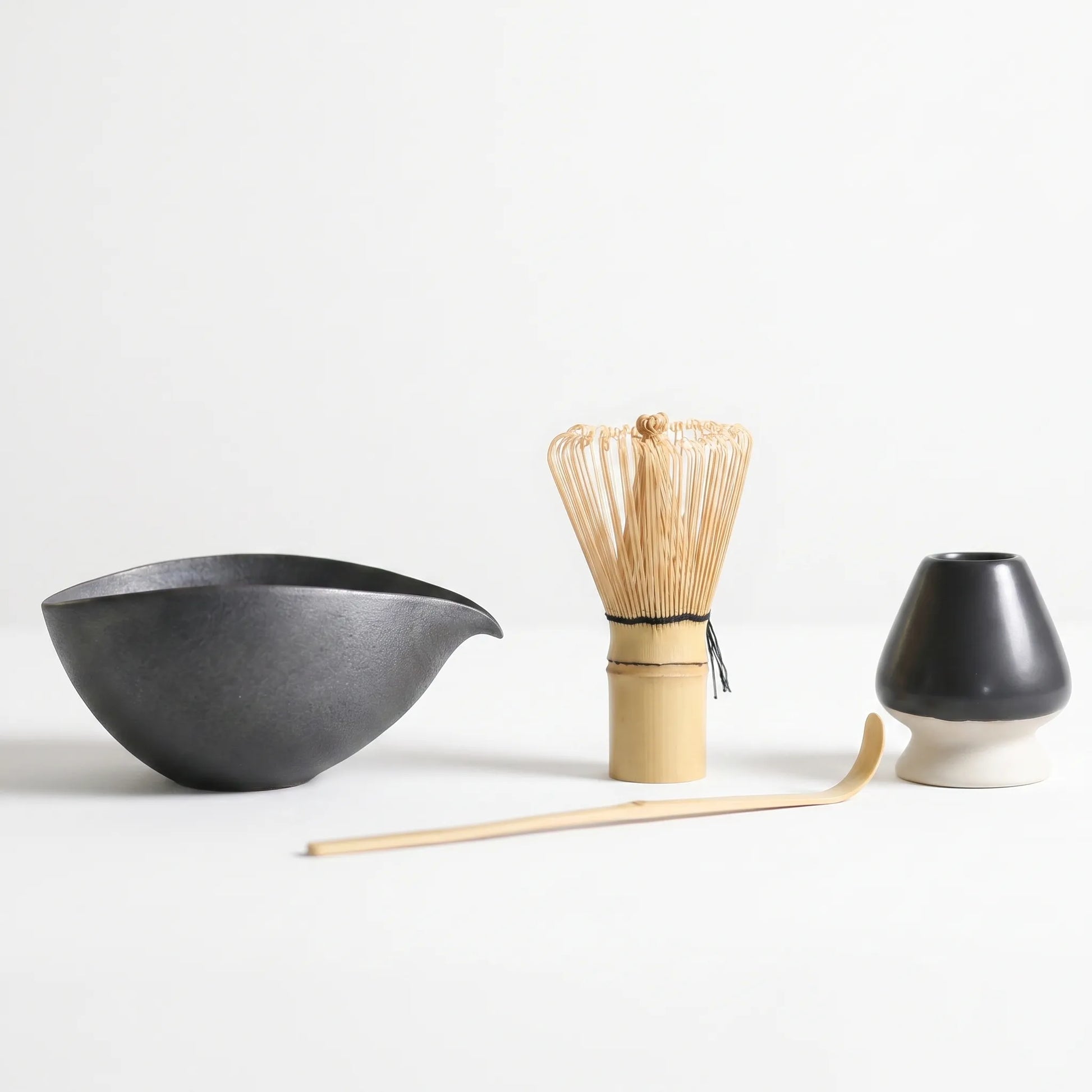 Zenova - Minimalist Four-Piece Matcha Green Tea Set