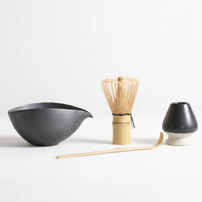 Zenova - Minimalist Four-Piece Matcha Green Tea Set