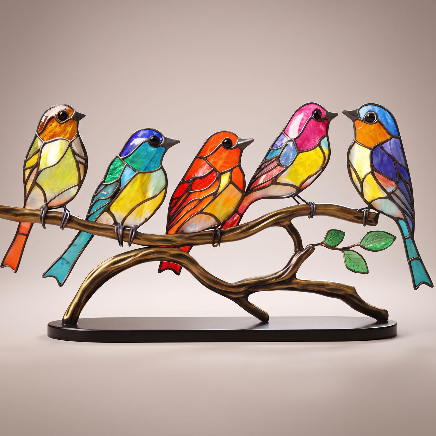 Avelis acrylic bird sculpture studio packshot