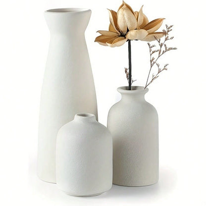Terrina - Matte Ceramic Vases, Set of 3