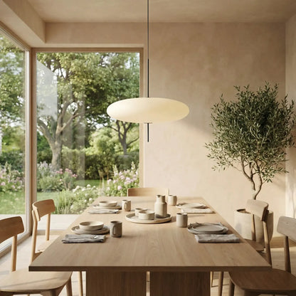 Orblume - Minimalist Floating Disc Pendant Lighting