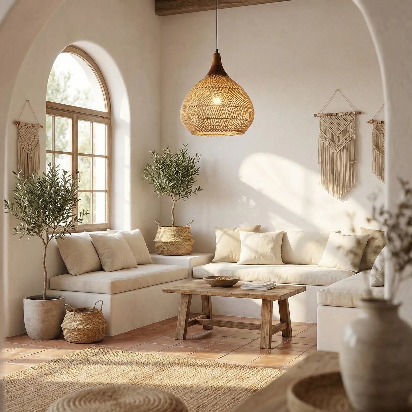 Rattova - Handwoven Rattan Pendant Lighting