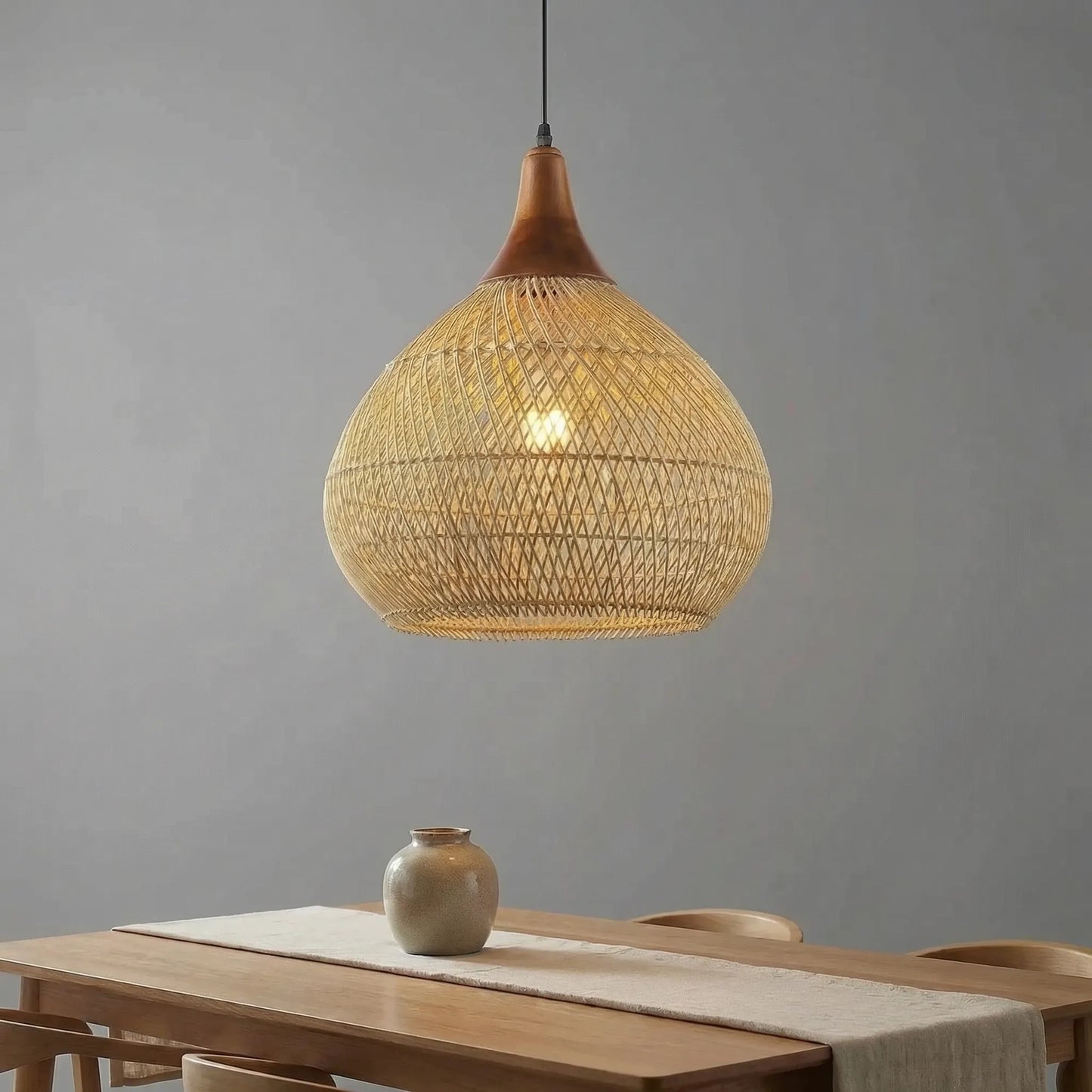 Rattova - Handwoven Rattan Pendant Lighting