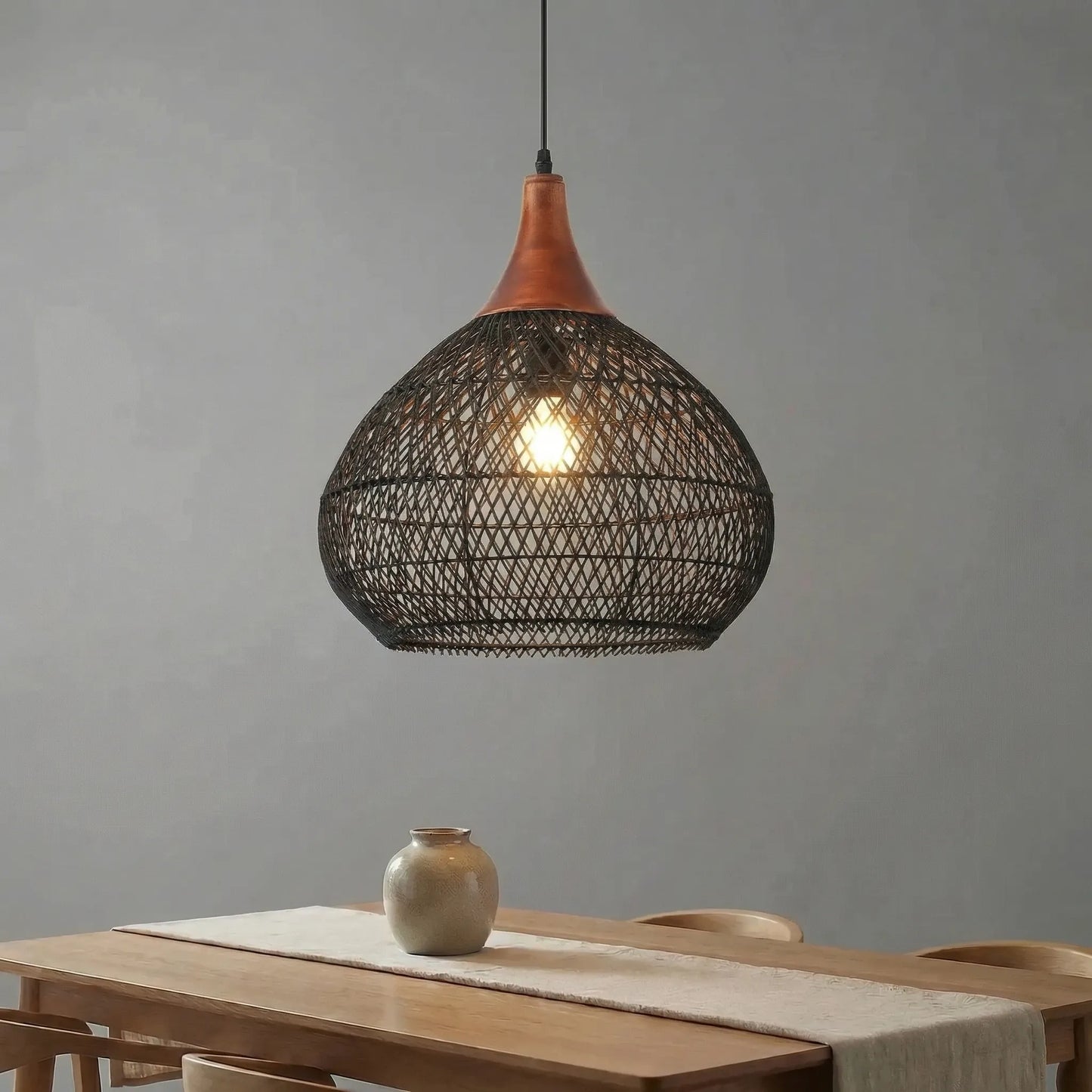 Rattova - Handwoven Rattan Pendant Lighting