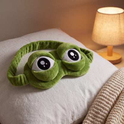 Ribbet - Plush Frog Sleep Mask