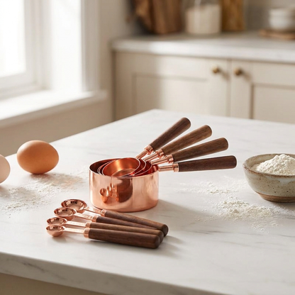 Mesura - Copper Measuring Cups and Spoons