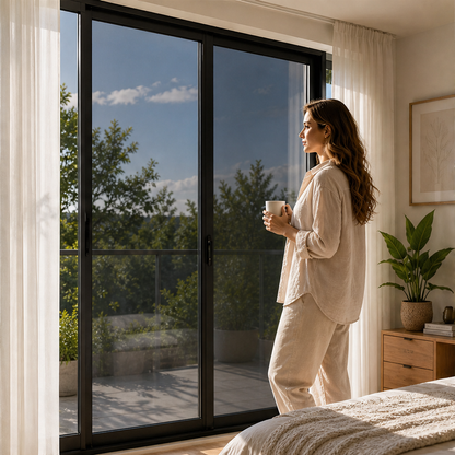 One-Way Mirror Window Film - Heat Control & UV Protection lifestyle