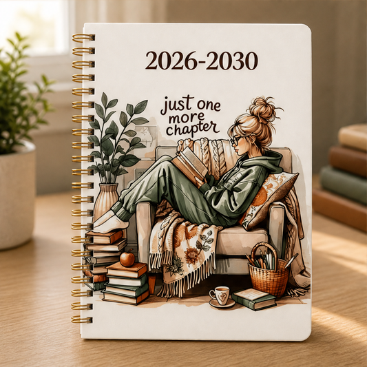 2026-2030 Five-Year Monthly Planner - Spiral-Bound Long-Term Organizer lifestyle