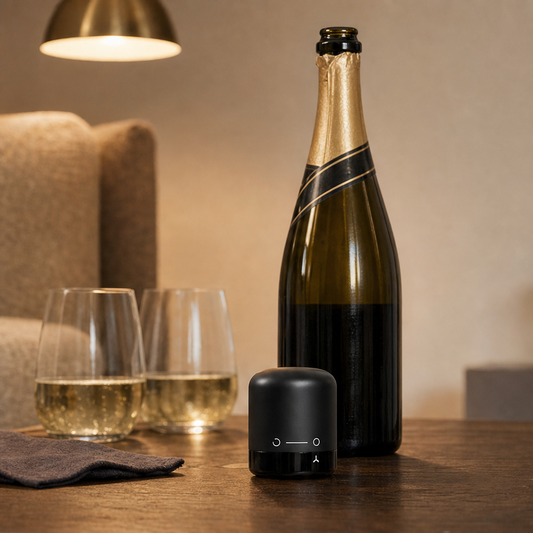Bollivo – Twist-Lock Silicone Champagne Stopper lifestyle