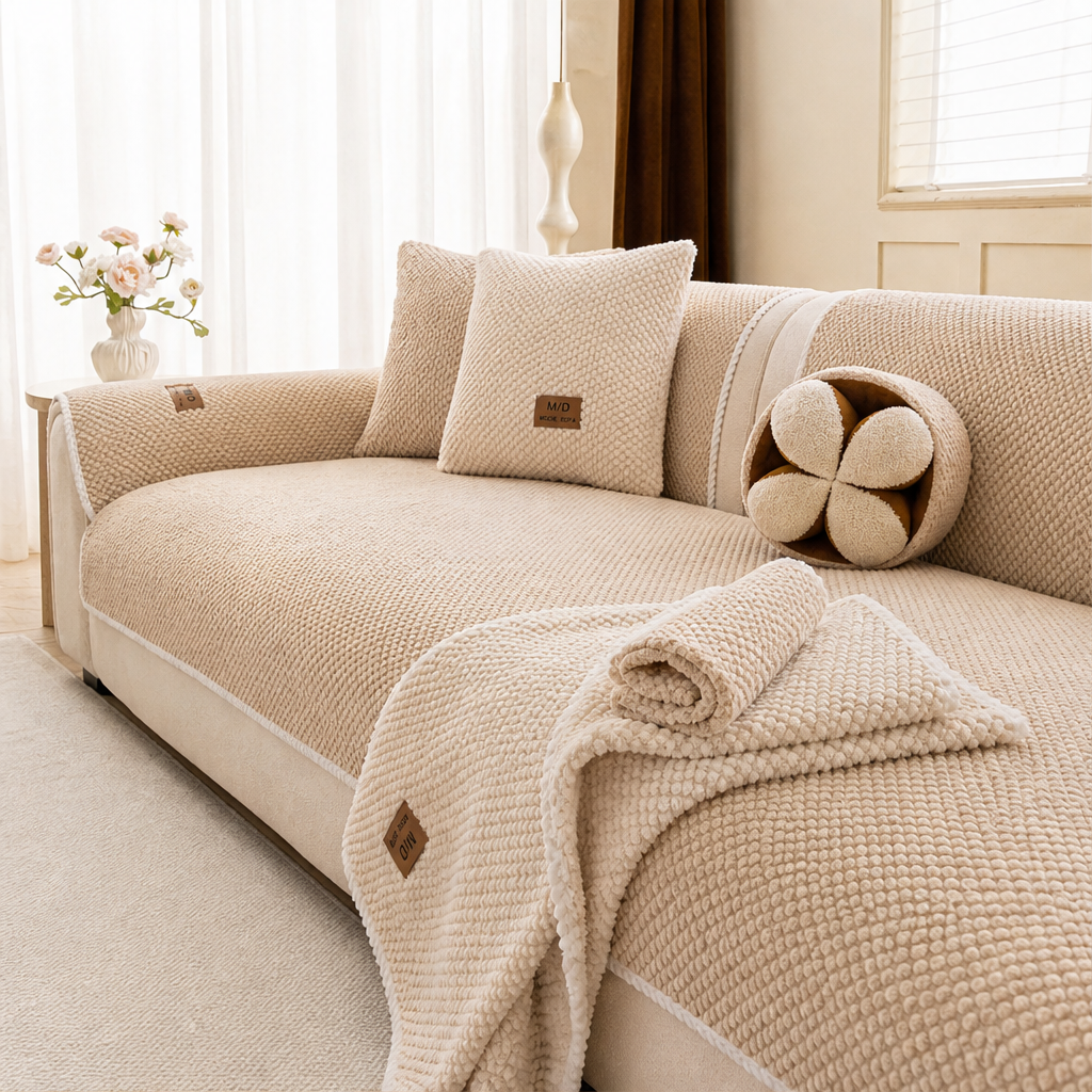 Removable Sofa Cover, Non-Slip Polyester lifestyle